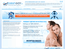 Tablet Screenshot of distingay.com